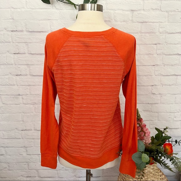 Orange Eddie Bauer Thermal Top - Picture 10 of 13